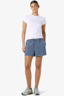 Noisy May Vaquero corto ligero con cintura elástica^Mujer Pantalones