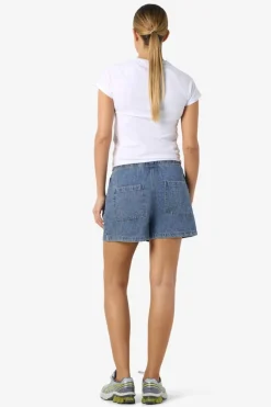 Noisy May Vaquero corto ligero con cintura el&aacute;stica^Mujer Pantalones