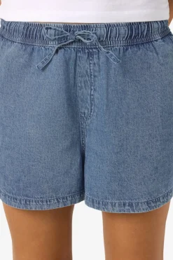 Noisy May Vaquero corto ligero con cintura el&aacute;stica^Mujer Pantalones