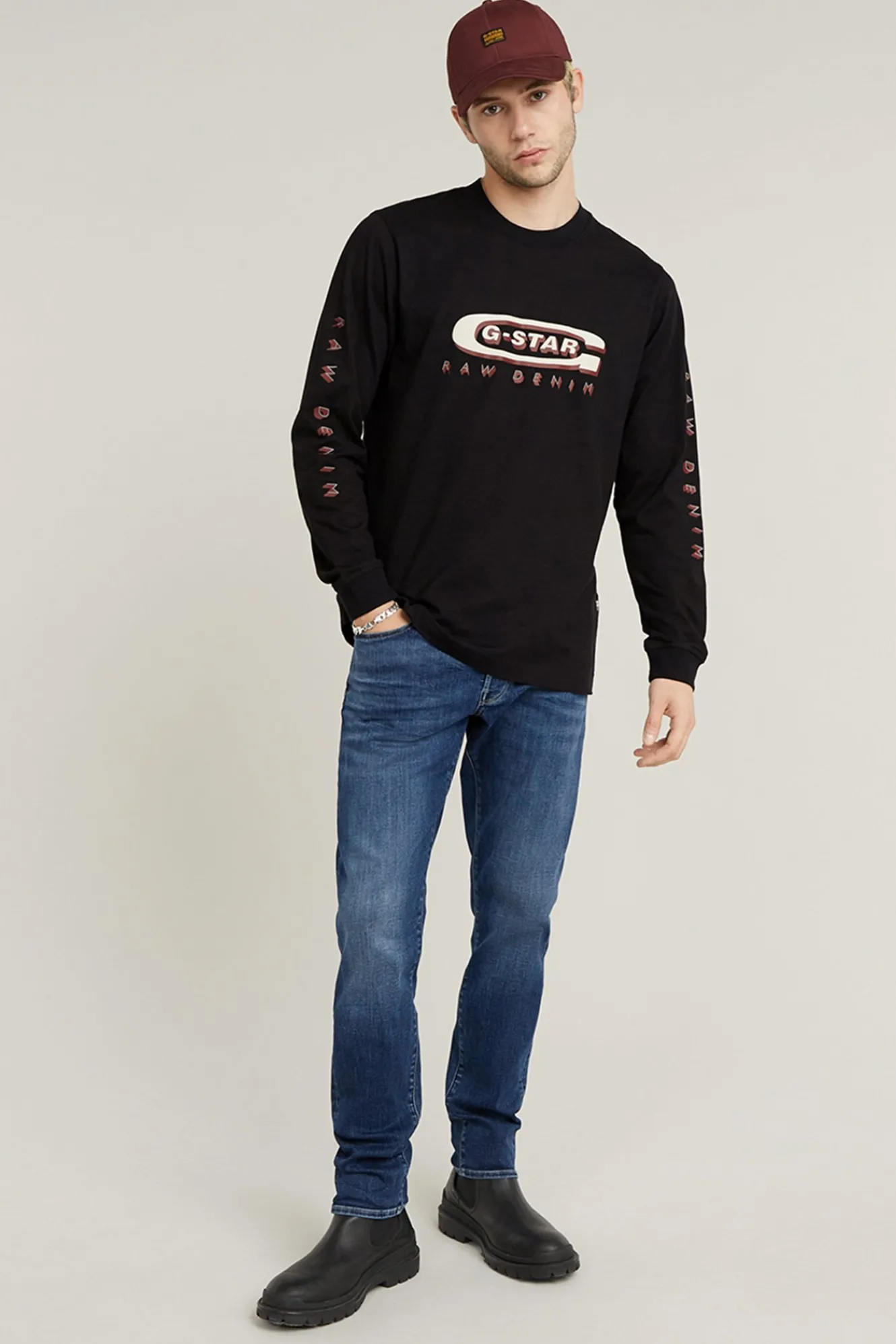 G-STAR Vaquero 3301 de corte ajustado^Hombre Jeans