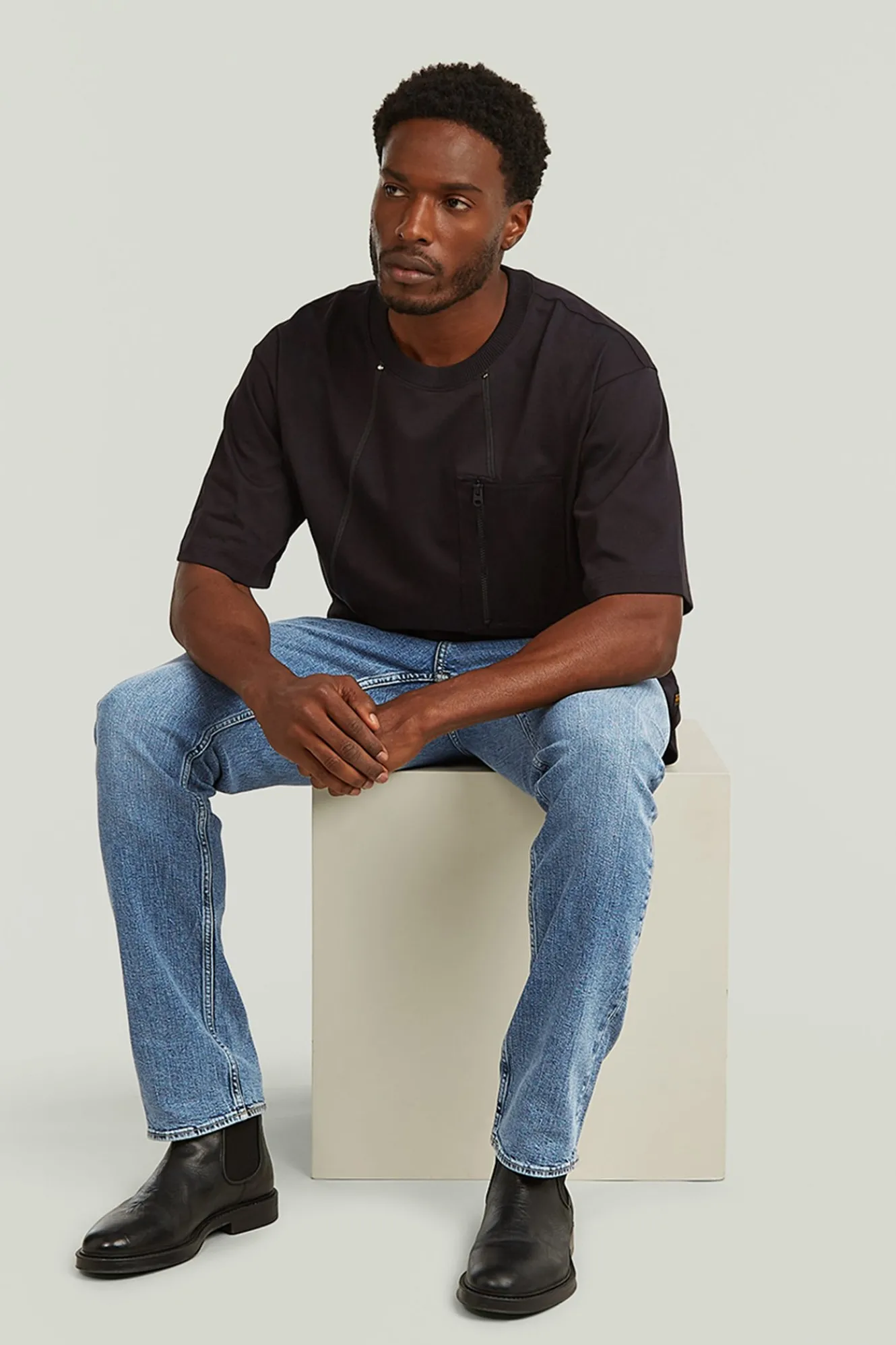 G-STAR Vaquero Mosa de corte recto y talle medio^Hombre Jeans|Pantalones