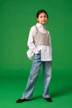 Only Girls Vaquero wide de niña^Niños Jeans|Pantalones