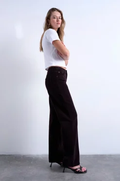 Topshop Vaqueros de pierna ancha^Mujer Jeans|Pantalones
