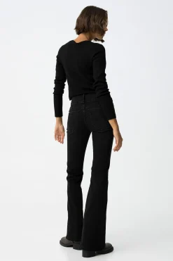 Tiffosi Vaqueros Double Up Flare^Mujer Jeans