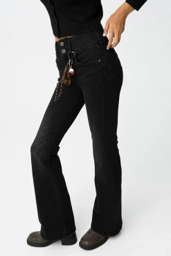 Tiffosi Vaqueros Double Up Flare^Mujer Jeans