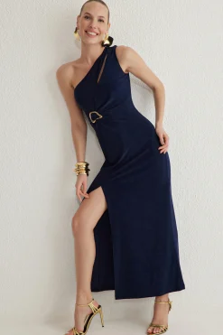 Trendyol Vestido abertura pierna^Mujer Vestidos Y Monos