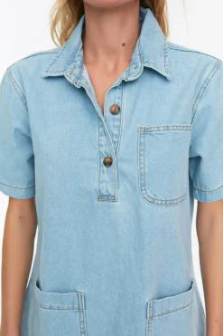 Trendyol Vestido camisero mini^Mujer Vestidos Y Monos