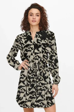 Only Vestido corto camisero^Mujer Vestidos Y Monos