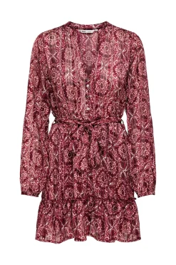 Only Vestido corto con lurex^Mujer Vestidos Y Monos