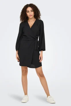 JDY Vestido corto cruzado^Mujer Vestidos Y Monos