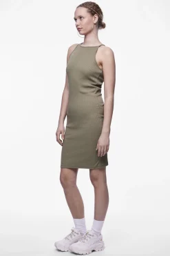 Pieces Vestido corto cuello Halter^Mujer Vestidos Y Monos