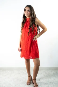 Cul Sac Vestido corto cuello halter^Mujer Vestidos Y Monos