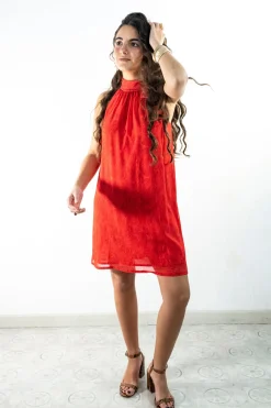 Cul Sac Vestido corto cuello halter^Mujer Vestidos Y Monos