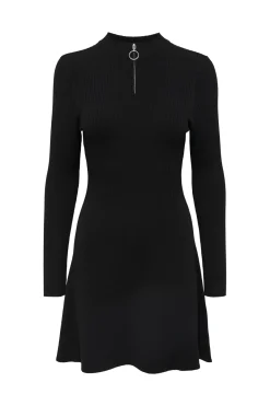 Only Vestido corto de canal&eacute; con vuelo^Mujer Vestidos Y Monos