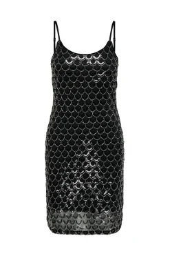 Only Vestido corto de lentejuelas^Mujer Vestidos Y Monos