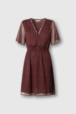 Pepe Jeans Vestido corto de manga corta^Mujer Vestidos Y Monos