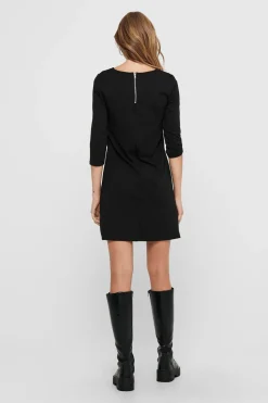 Only Vestido corto de manga media^Mujer Vestidos Y Monos