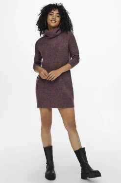 Only Vestido corto de punto^Mujer Vestidos Y Monos|Basic Bar