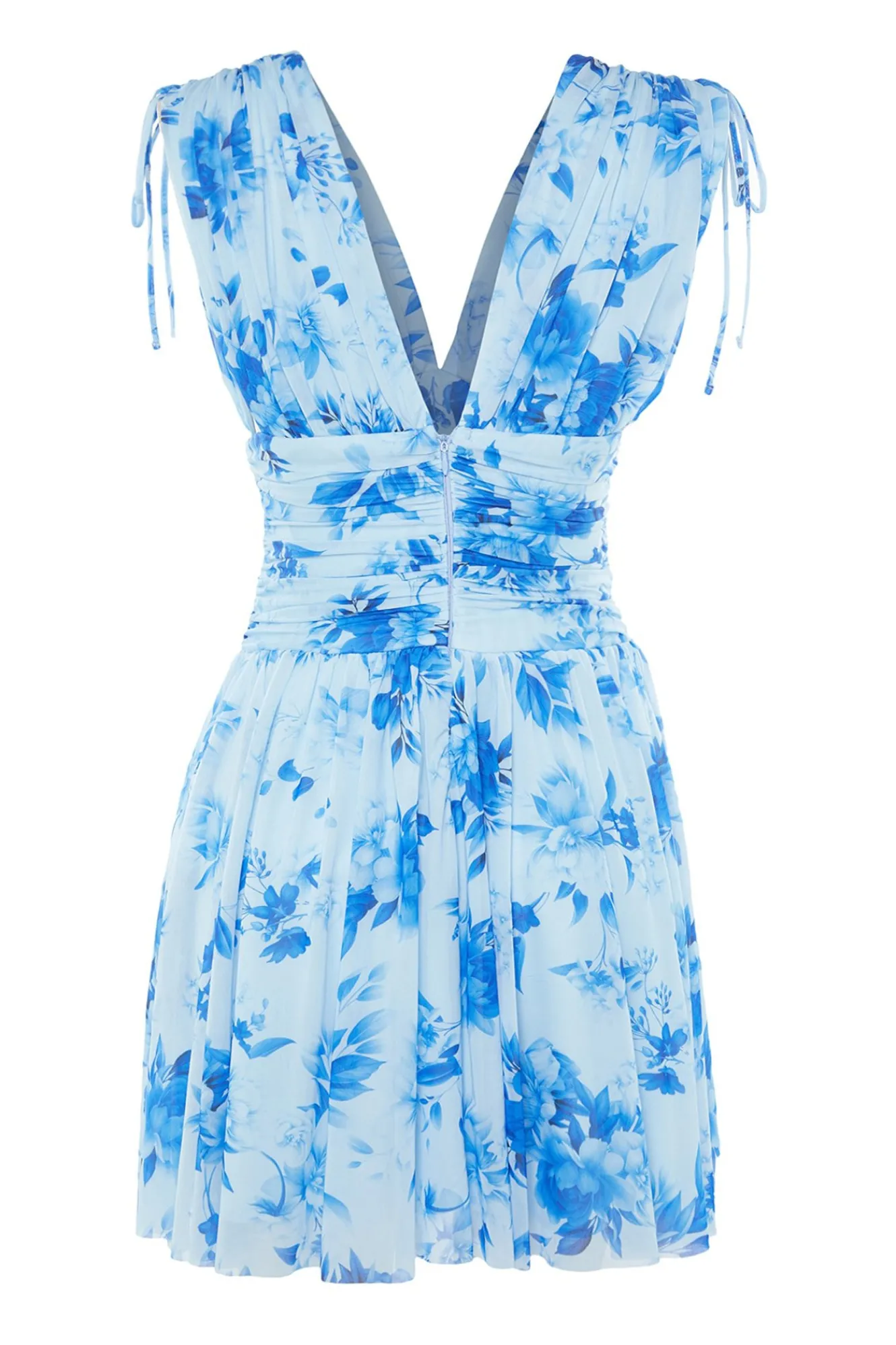 Trendyol Vestido corto escote en pico^Mujer Vestidos Y Monos