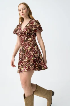 Tiffosi Vestido corto estampado^Mujer Vestidos Y Monos