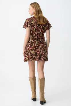 Tiffosi Vestido corto estampado^Mujer Vestidos Y Monos