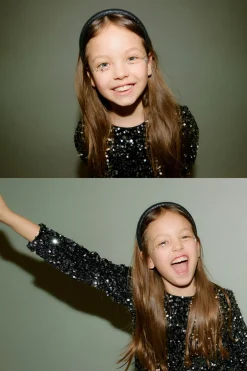 Vero Moda Girl Vestido corto lentejuelas^Niños Vestidos Y Monos