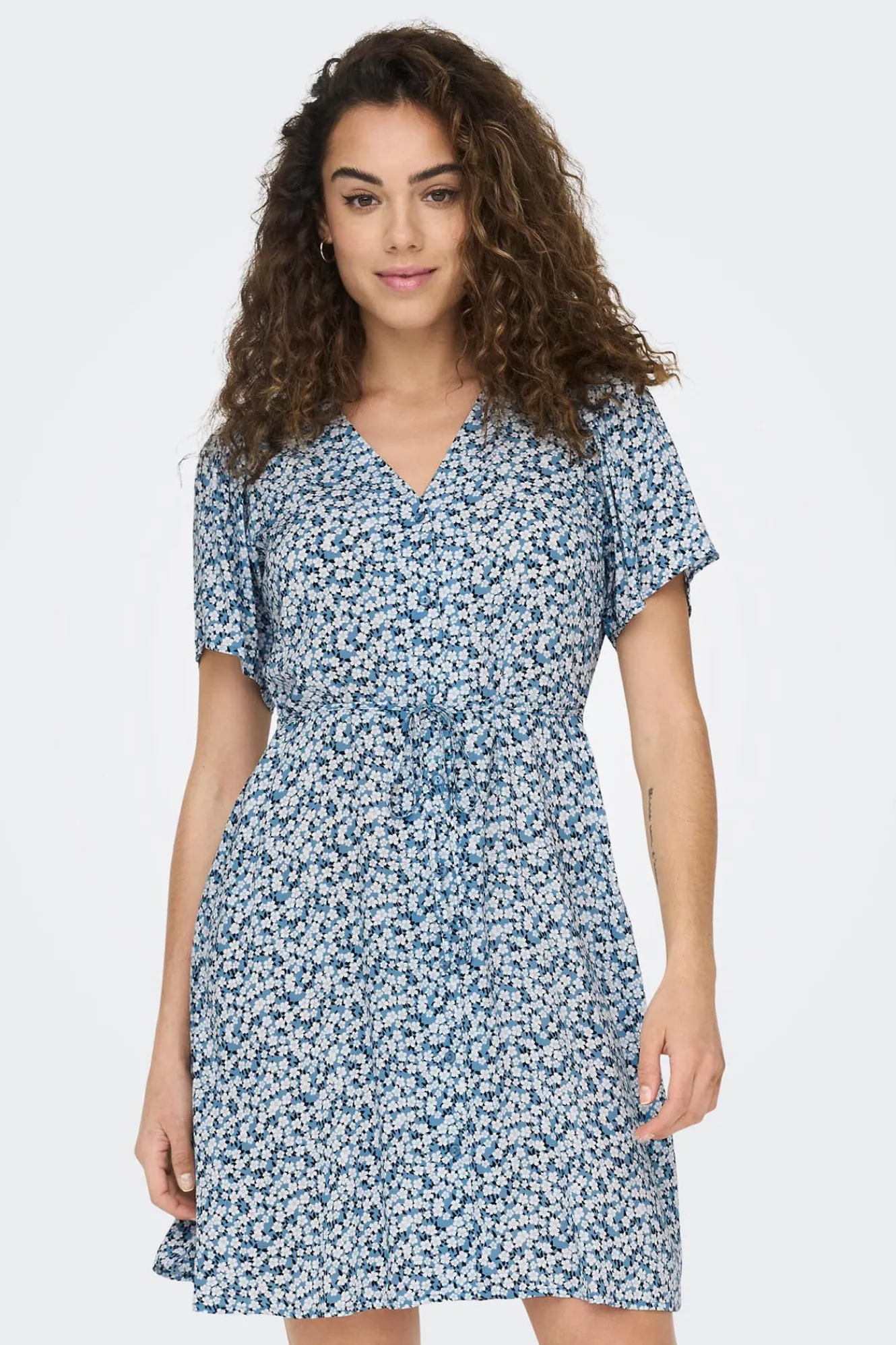 Only Vestido corto manga corta^Mujer Vestidos Y Monos