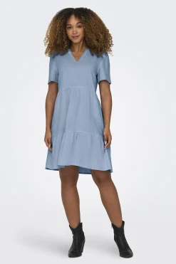 Only Vestido corto manga corta^Mujer Vestidos Y Monos