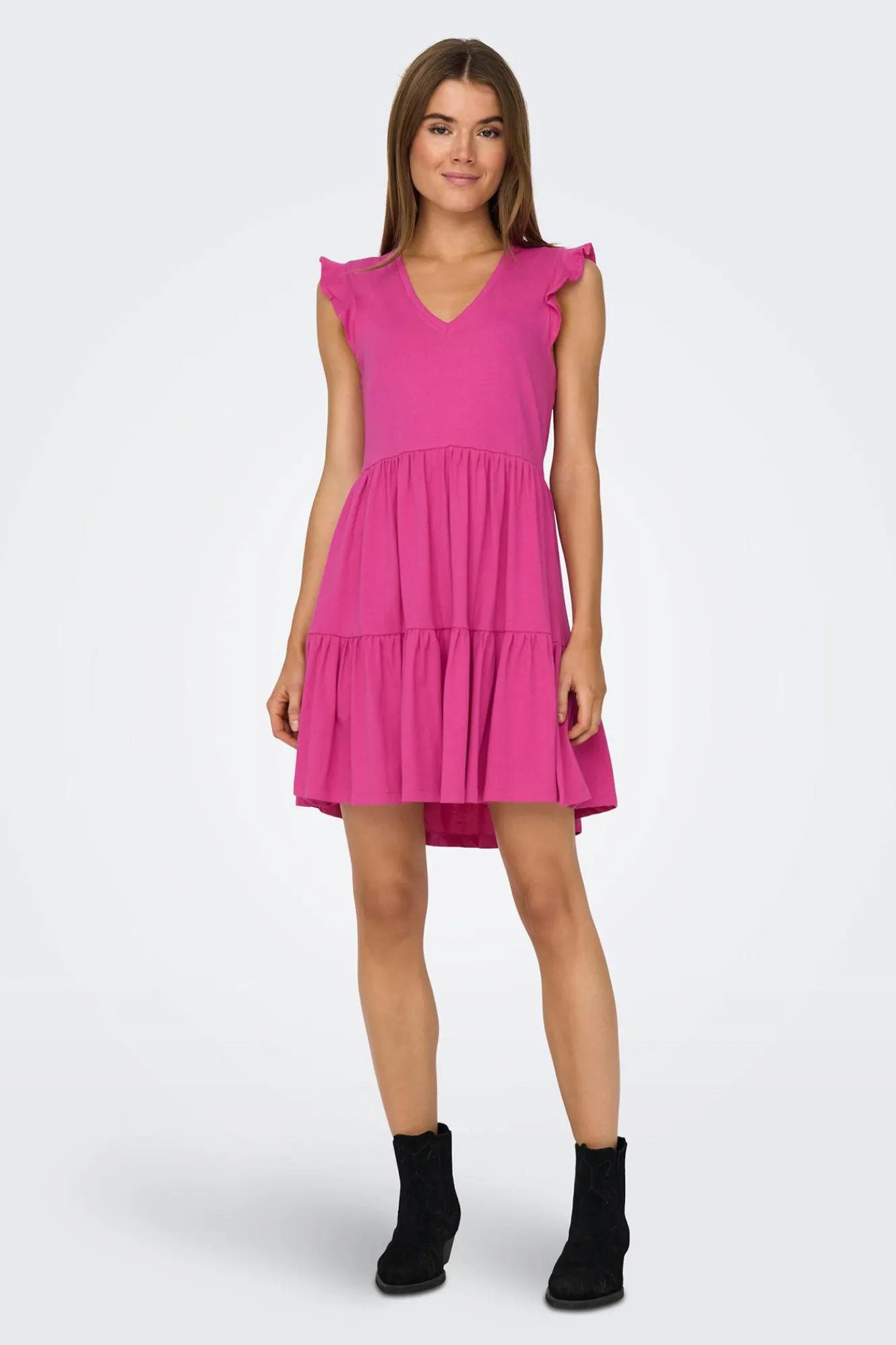 Only Vestido corto manga corta^Mujer Vestidos Y Monos