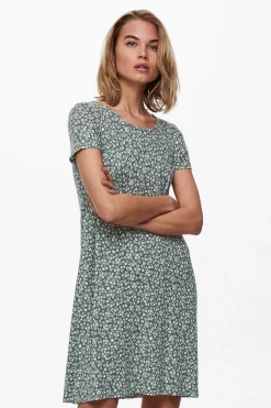 Only Vestido corto manga corta^Mujer Vestidos Y Monos