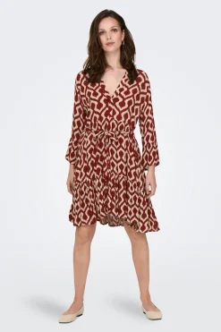 Only Vestido corto manga francesa^Mujer Vestidos Y Monos