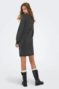 JDY Vestido corto punto lurex^Mujer Vestidos Y Monos