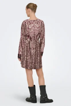 Only Vestido corto satinado^Mujer Vestidos Y Monos