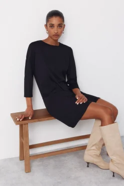 Cortefiel Vestido corto tweed^Mujer Vestidos Y Monos