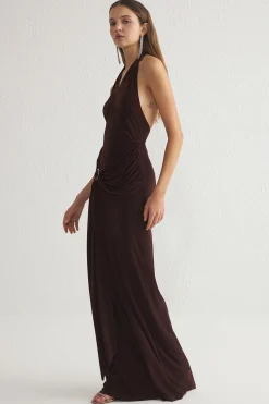 Trendyol Vestido cuello halter^Mujer Vestidos Y Monos