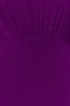 Trendyol Vestido de punto midi con hombro descubierto^Mujer Vestidos Y Monos