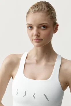 Born Living Yoga Vestido deportivo Roland blanco^Mujer Deporte