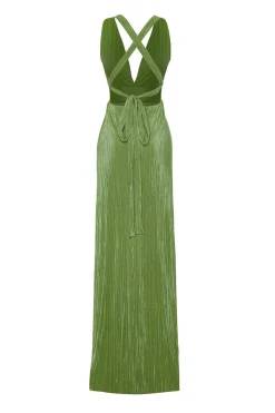 Trendyol Vestido espalda abierta cruzada^Mujer Vestidos Y Monos