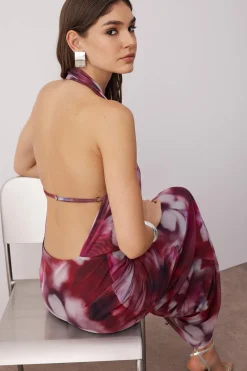 Trendyol Vestido espalda abierta^Mujer Vestidos Y Monos