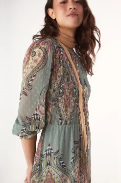 Slowlove Vestido estampado gomas^Mujer Vestidos Y Monos