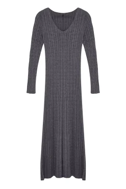 Trendyol Vestido largo b&aacute;sico^Mujer Vestidos Y Monos