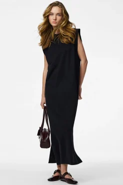 Pieces Vestido largo de algod&oacute;n^Mujer Vestidos Y Monos