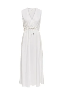 Only Vestido largo de lino^Mujer Lino