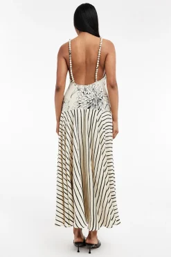 Topshop Vestido largo estampado^Mujer Vestidos Y Monos