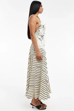 Topshop Vestido largo estampado^Mujer Vestidos Y Monos