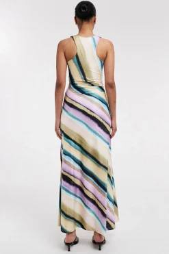 Topshop Vestido largo estampado^Mujer Vestidos Y Monos