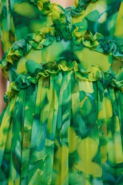 Trendyol Vestido largo estampado^Mujer Vestidos Y Monos