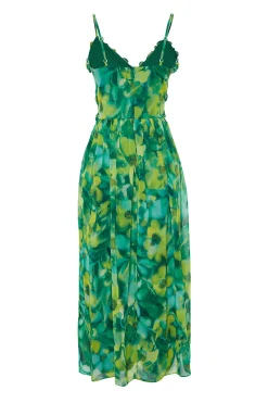 Trendyol Vestido largo estampado^Mujer Vestidos Y Monos