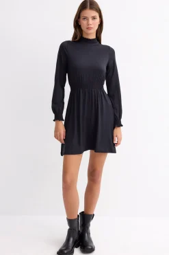 Inside Vestido Manga Larga Cuello Sub^Mujer Vestidos Y Monos