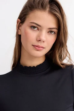 Inside Vestido Manga Larga Cuello Sub^Mujer Vestidos Y Monos